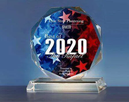 2020 Best of San Rafael award — Stucco