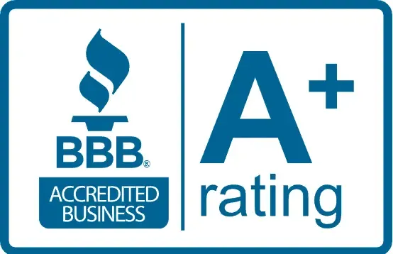BBB A rating accreditation badge