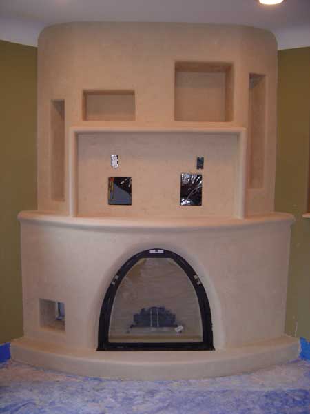 Fireplace in San Rafael